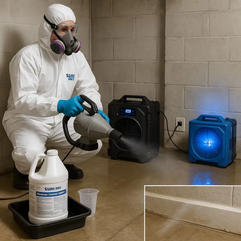 Sanitization and Odor Removal process in Farwell, TX