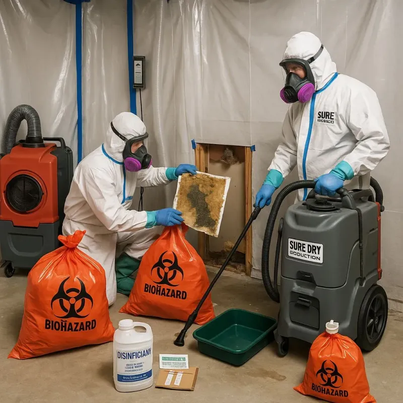 Contaminated Water Handling Protocols process in Farwell, TX