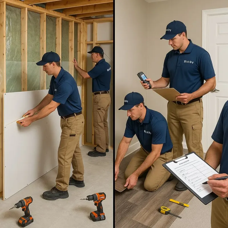 Repairs and Reconstruction process in Farwell, TX